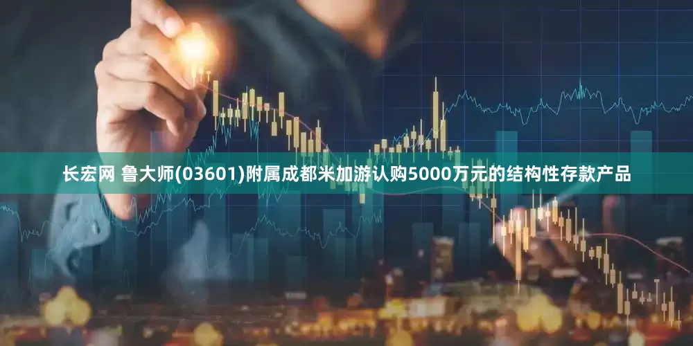长宏网 鲁大师(03601)附属成都米加游认购5000万元的结构性存款产品